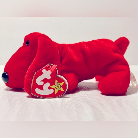 TY Beanie Baby - ROVER the Red Dog 1996 - Picture 4 of 14